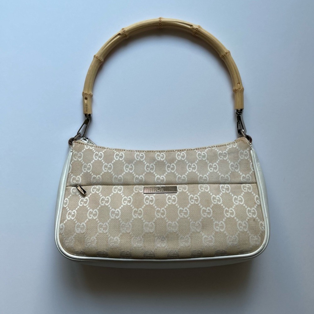 Authentic Gucci Bamboo Baguette - Rare colour way